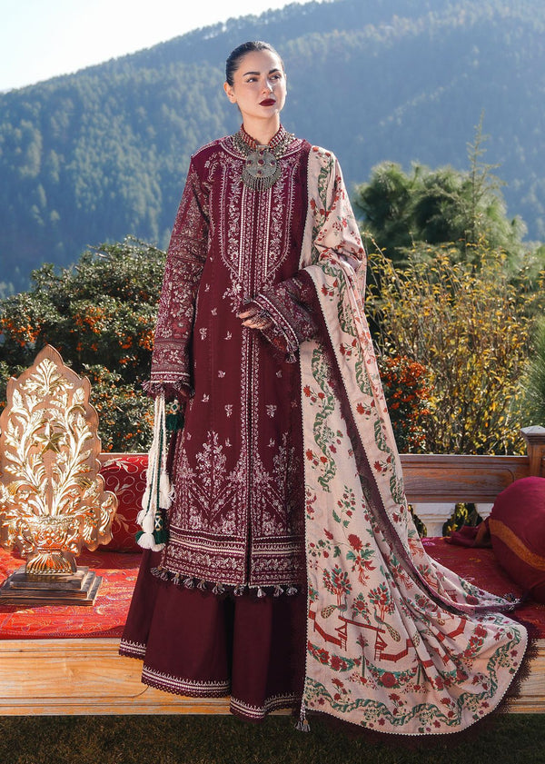 Dhanak Embroidered 3-piece